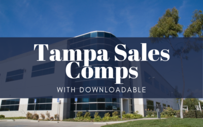 Tampa Office Sales Comps