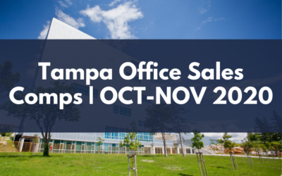 Tampa Office Sales Comps October - November 2020 by John MIlsaps